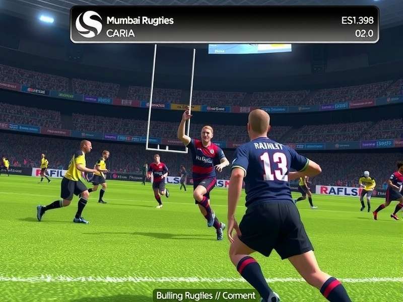 Mumbai Rugby Masters Gameplay Action